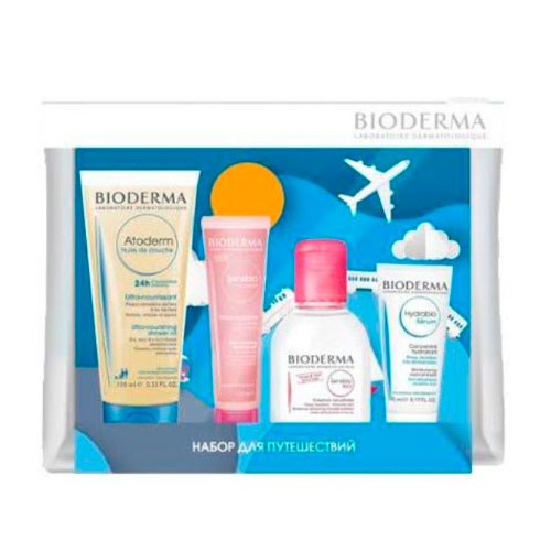 фото Набор travel bioderma сенсибио н2о арт. 028704x-4