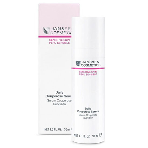 Активный концентрат Janssen Cosmetics Daily Couperose Serum J2033 30 мл janssen cosmetics капсулы с ретинолом для разглаживания морщин 10 шт