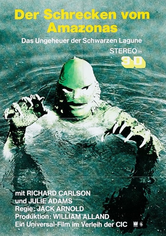 

Постер к фильму "Создание из Чёрной лагуны" (Creature from the Black Lagoon) A3