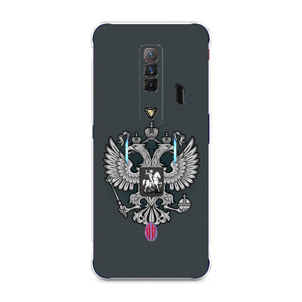 

Чехол Awog на ZTE Nubia Red Magic 7 / ЗТЕ Нубиа Ред Мэджик 7 "Герб России серый", Разноцветный, 135950-5