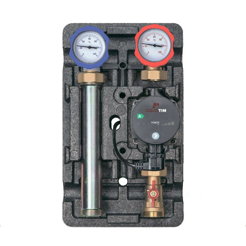

Насосная группа с прямым контуром 1 1/2 " без насоса ZEISSLER арт. HG-UK-0101, NG-UK-0101