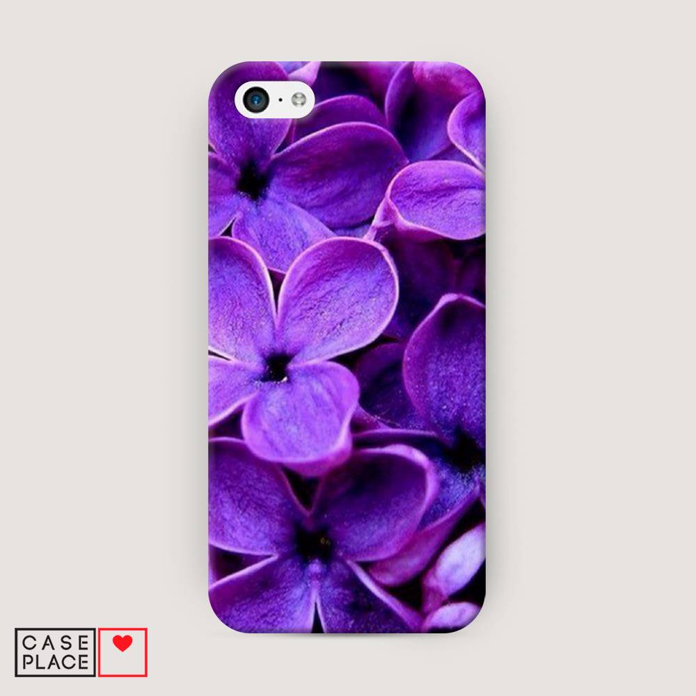 

Пластиковый чехол "Сирень крупная" на Apple iPhone 5C, 10220-6