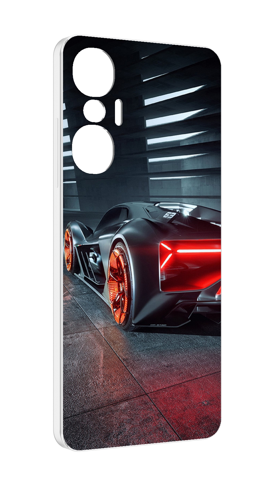 

Чехол MyPads Ночной-город мужской для Infinix Hot 20S противоударный, Tocco