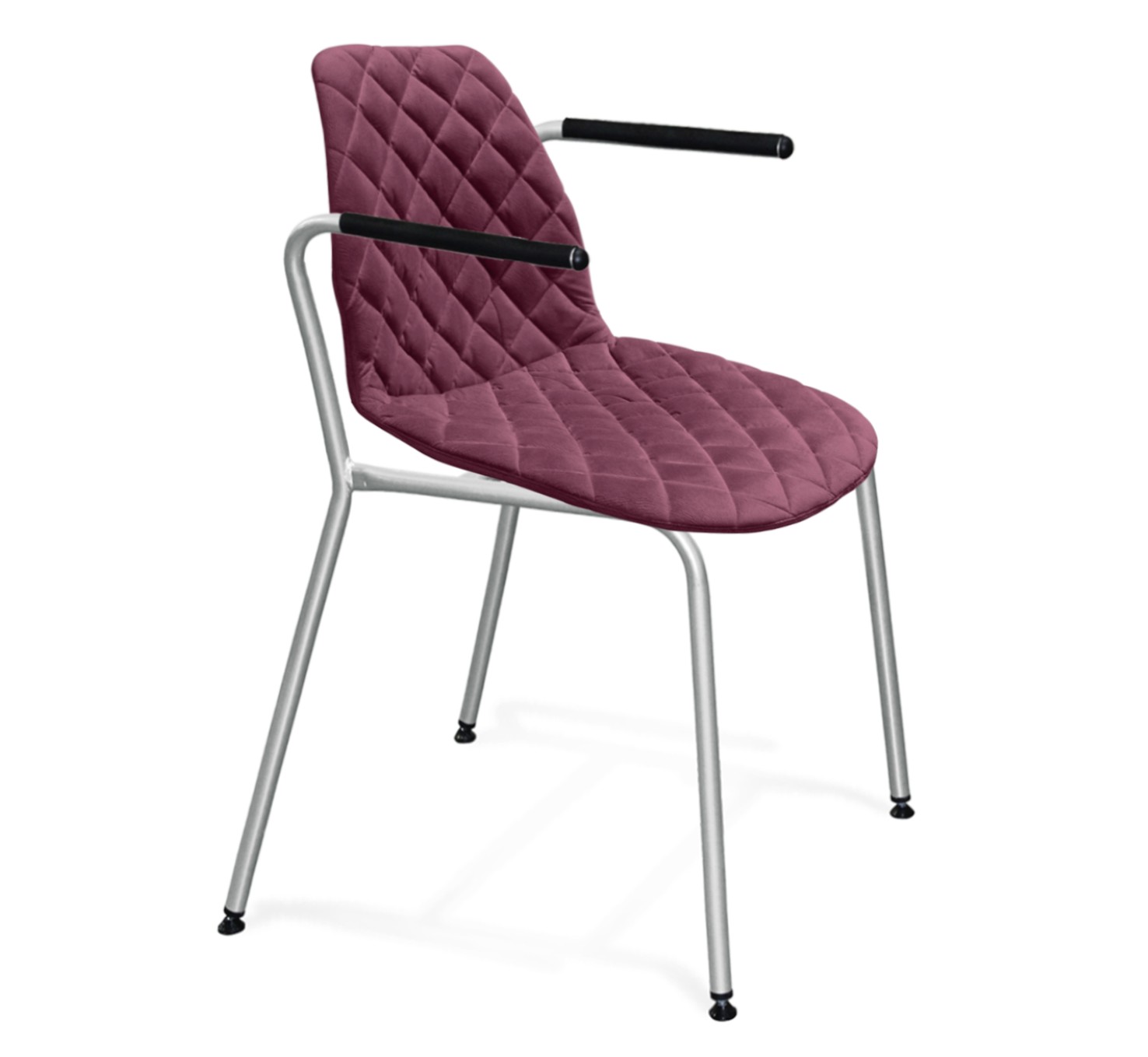 

Стул Sheffilton SHT-ST6/S98 981221, ежевичное вино /хром лак