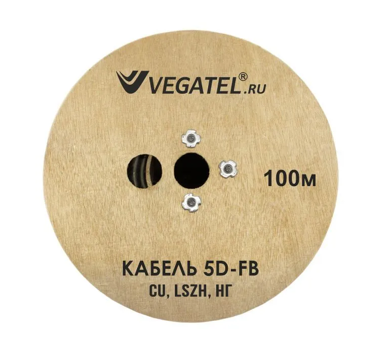 Коаксиальный кабель VEGATEL 926 Coax - Coax 100 35000₽