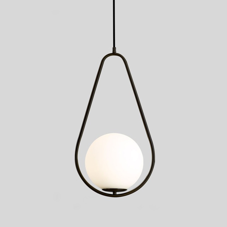 

Подвесной светильник ImperiumLoft Hoop Drop Black