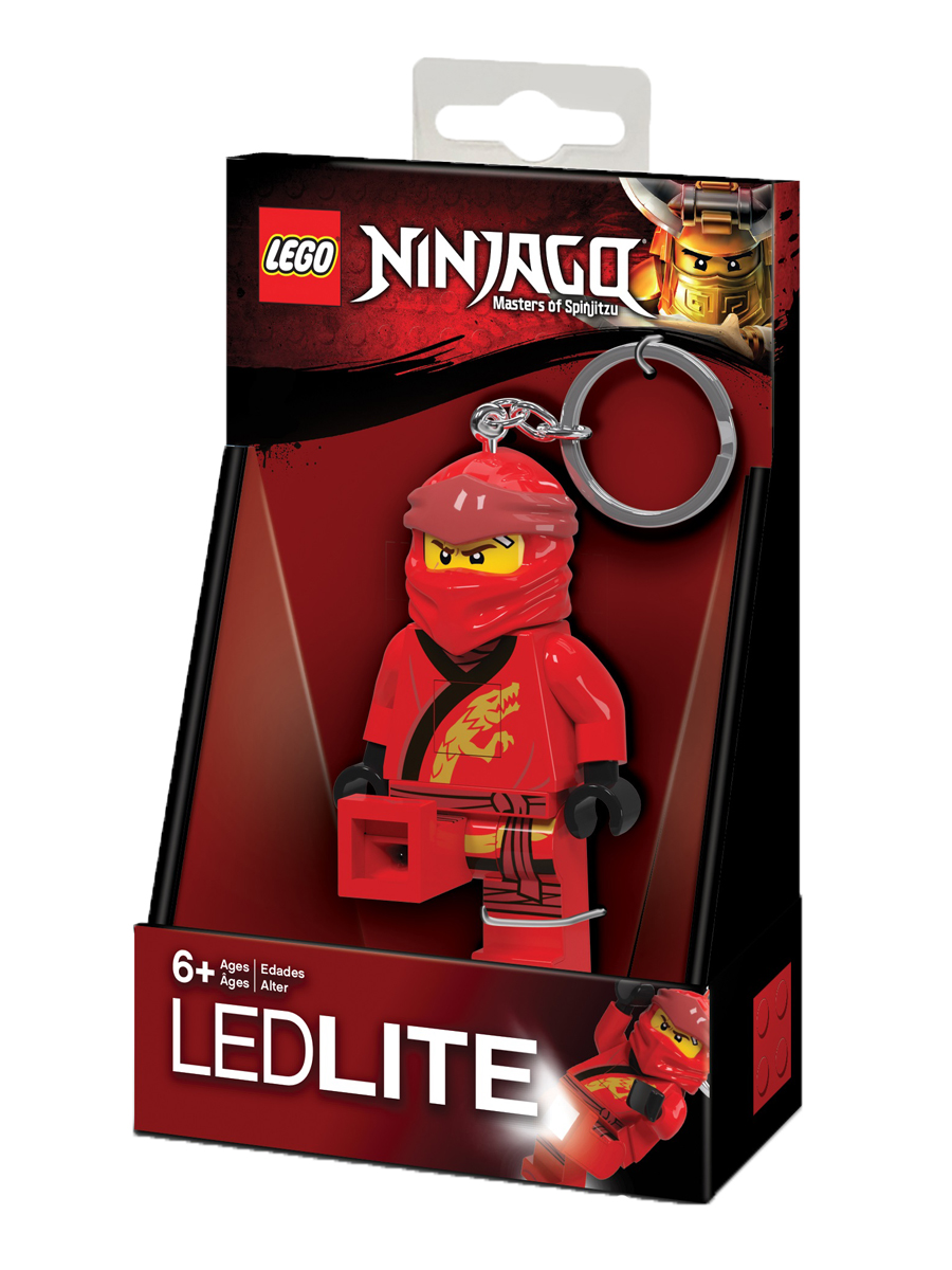 фото Брелок-фонарик для ключей lego ninjago kai lgl-ke149