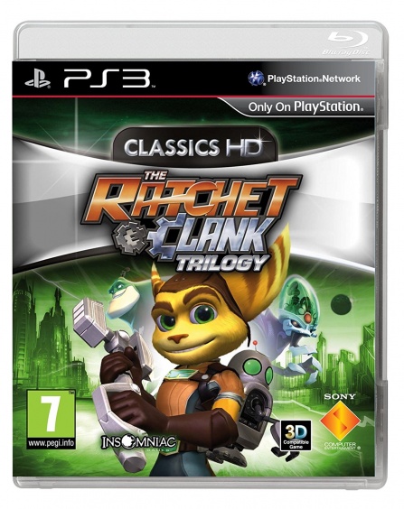 фото Игра ratchet and clank trilogy (трилогия) classics hd (с поддержкой 3d) (ps3) медиа