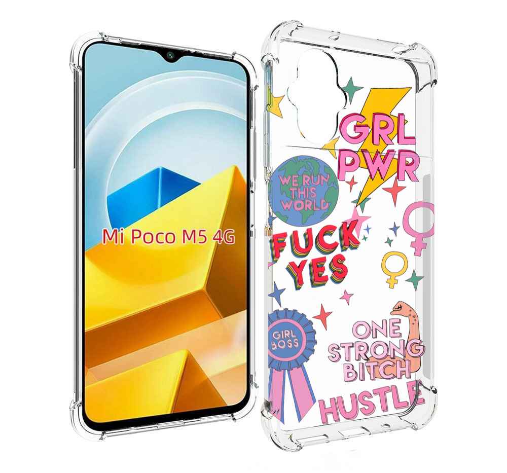 

Чехол MyPads Tocco для Xiaomi M5 девушки-боссы женский, Прозрачный, Tocco