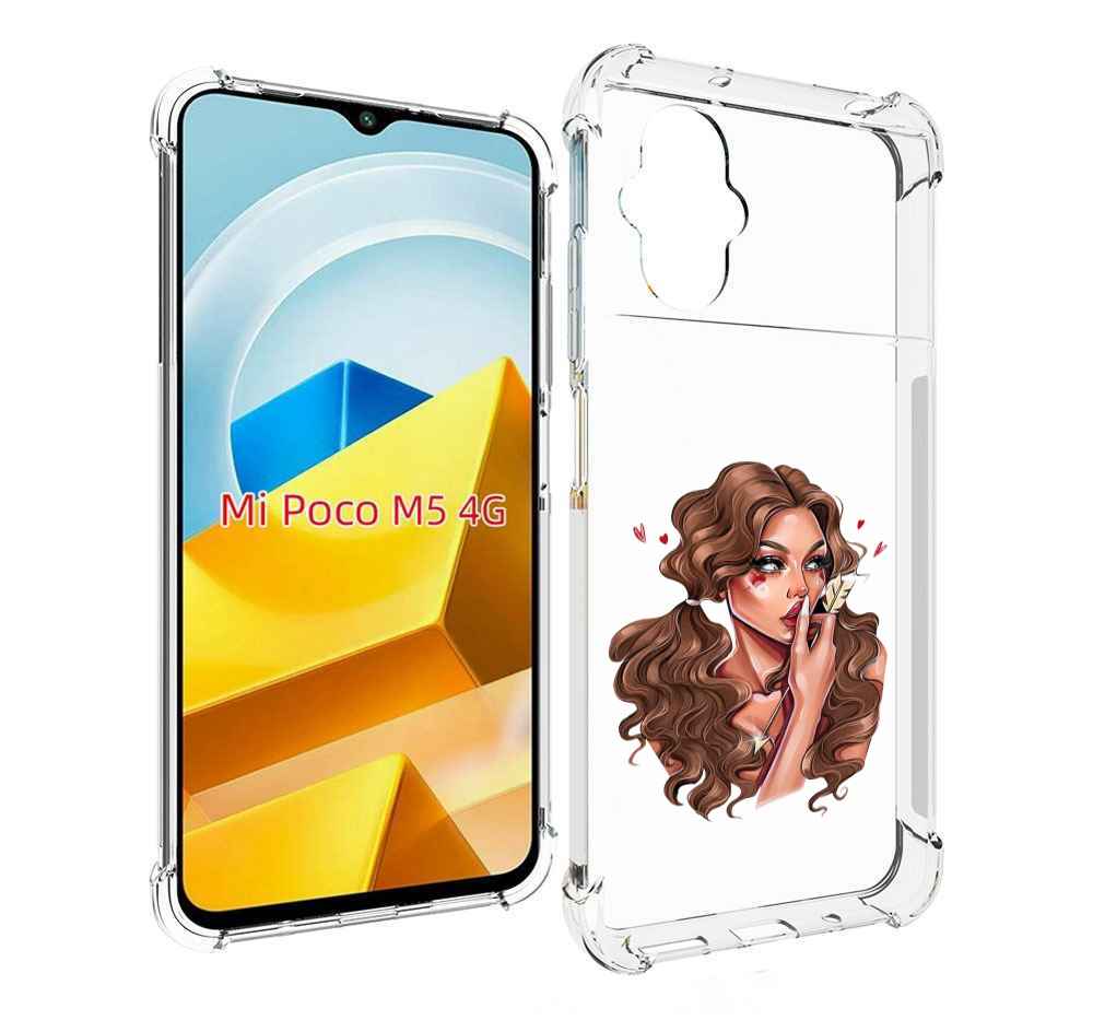 

Чехол MyPads Tocco для Xiaomi M5 девушка-со-стрелой женский, Прозрачный, Tocco
