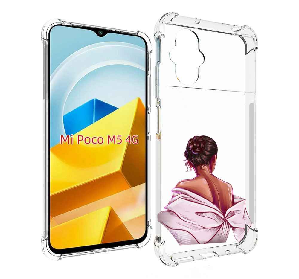 

Чехол MyPads Tocco для Xiaomi M5 девушка-со-спины женский, Прозрачный, Tocco