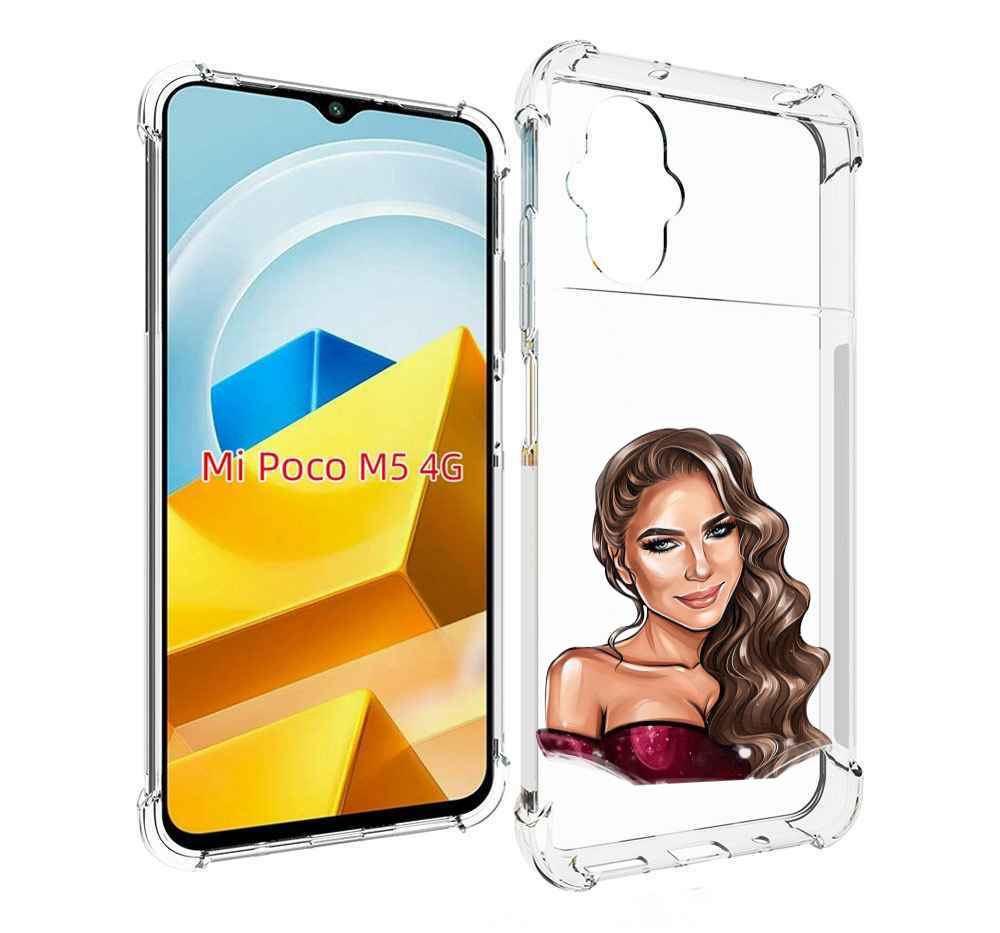 

Чехол MyPads Tocco для Xiaomi M5 девушка-с-улыбкой женский, Прозрачный, Tocco