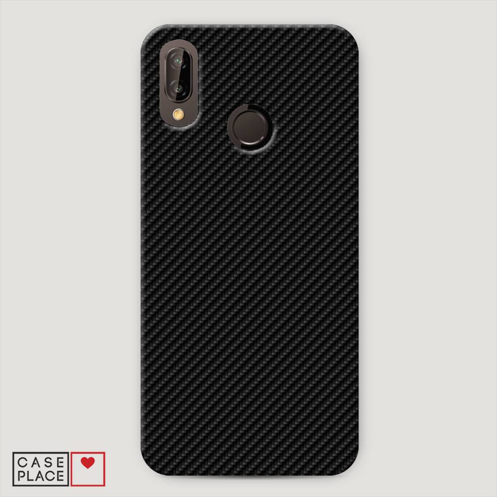 

Чехол Awog "Черный карбон" для Huawei P20 Lite, 64420-2