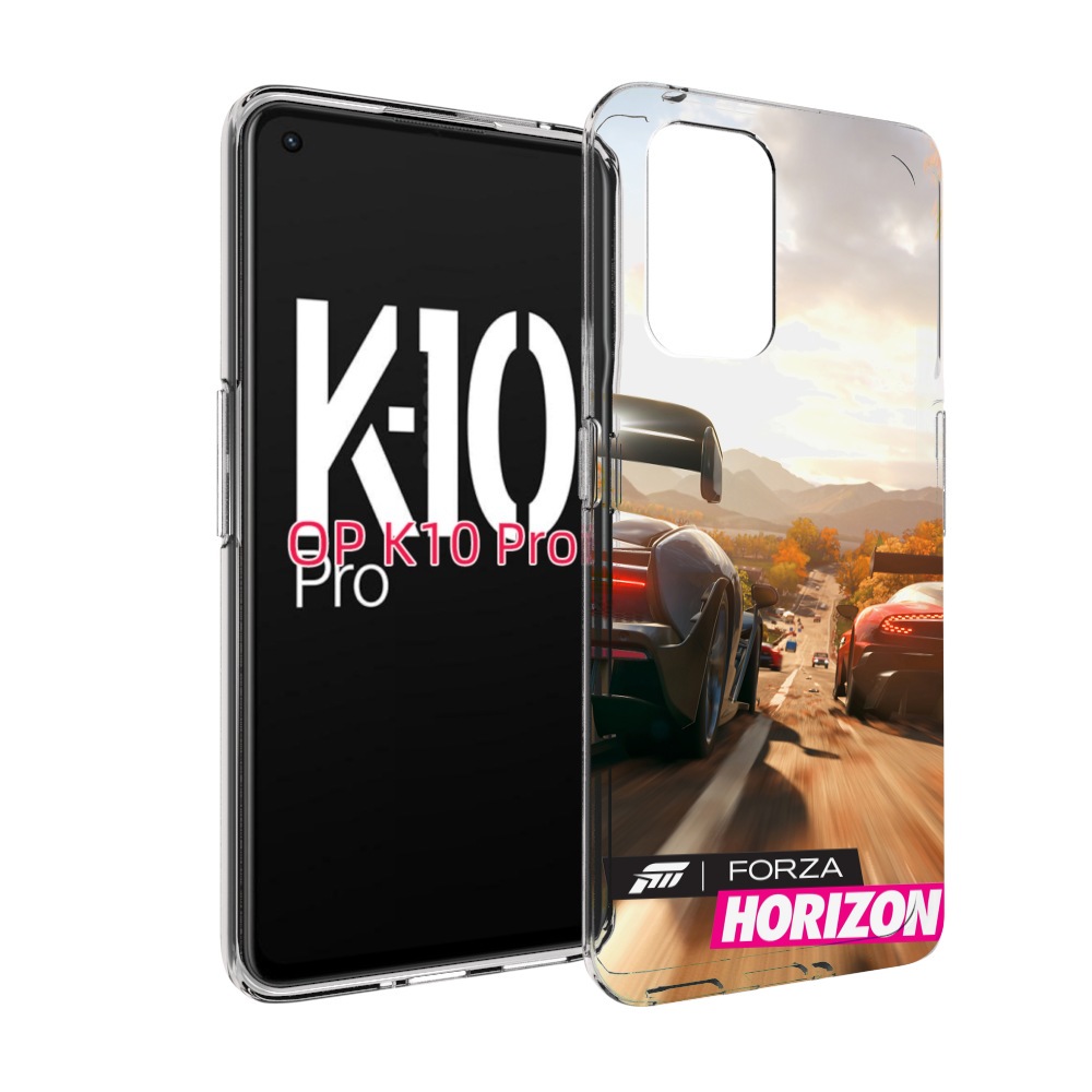 

Чехол MyPads Forza Horizon для OPPO K10 Pro, Прозрачный, Tocco