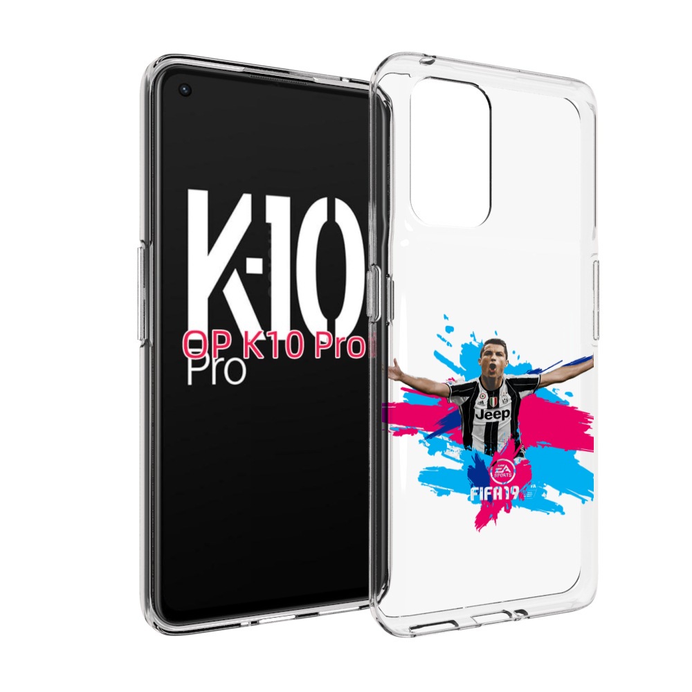 

Чехол MyPads Fifa-2019-2020-2021-2022 мужской для OPPO K10 Pro, Прозрачный, Tocco