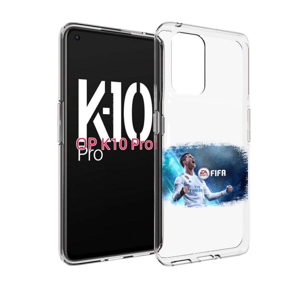 

Чехол MyPads FiFA логотип для OPPO K10 Pro, Прозрачный, Tocco