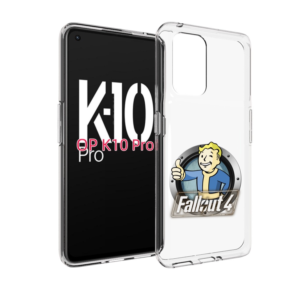 

Чехол MyPads Fallout-4 для OPPO K10 Pro, Прозрачный, Tocco