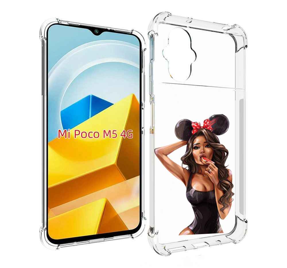 

Чехол MyPads Tocco для Xiaomi M5 девушка-с-грейпфрутом женский, Прозрачный, Tocco