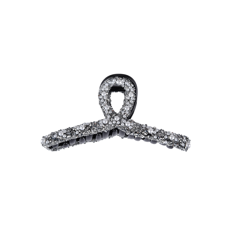 

Заколка для волос Краб Accessories, 10х4.5х3.5 см, арт.10922-4887, Серебристый