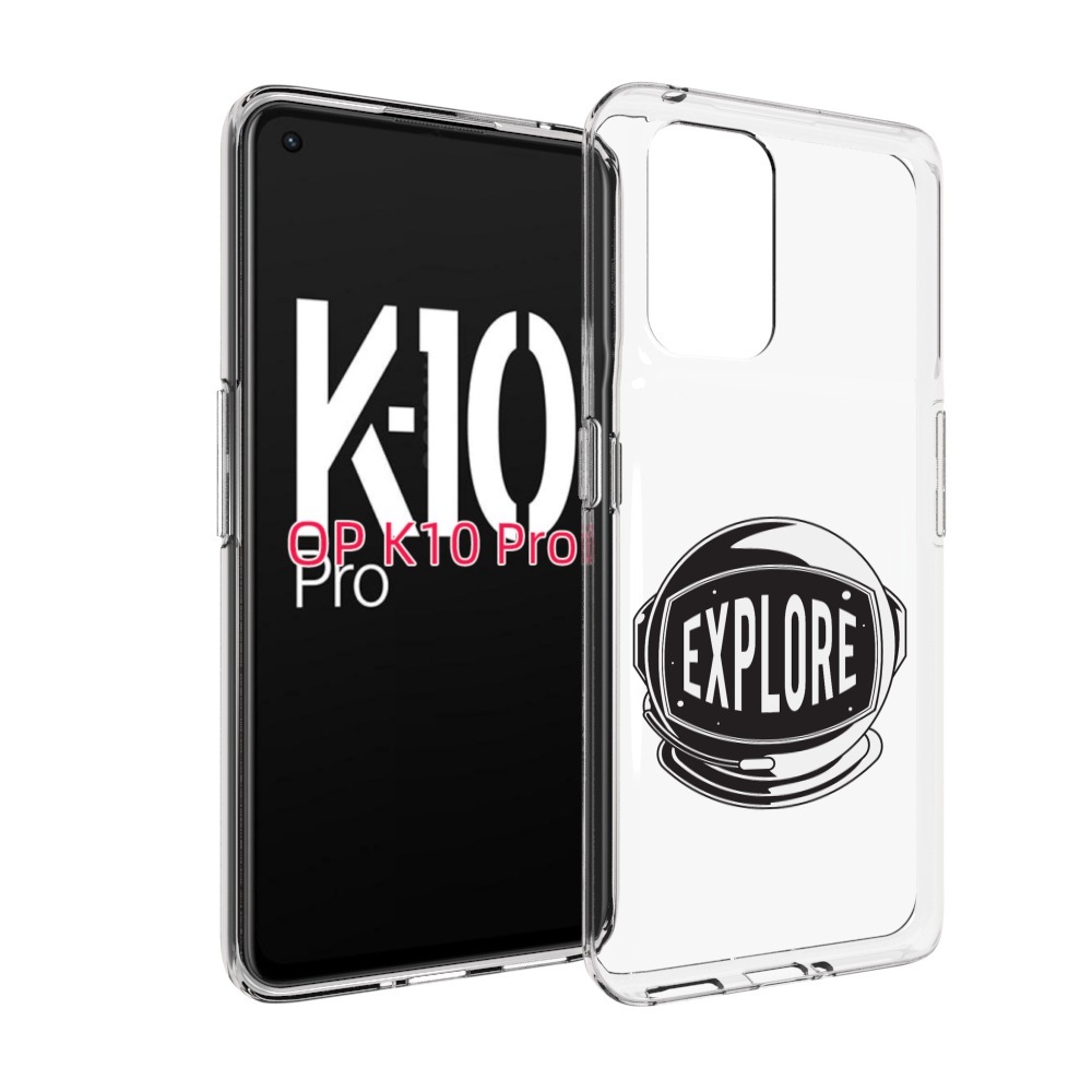 

Чехол MyPads Explore для OPPO K10 Pro, Прозрачный, Tocco