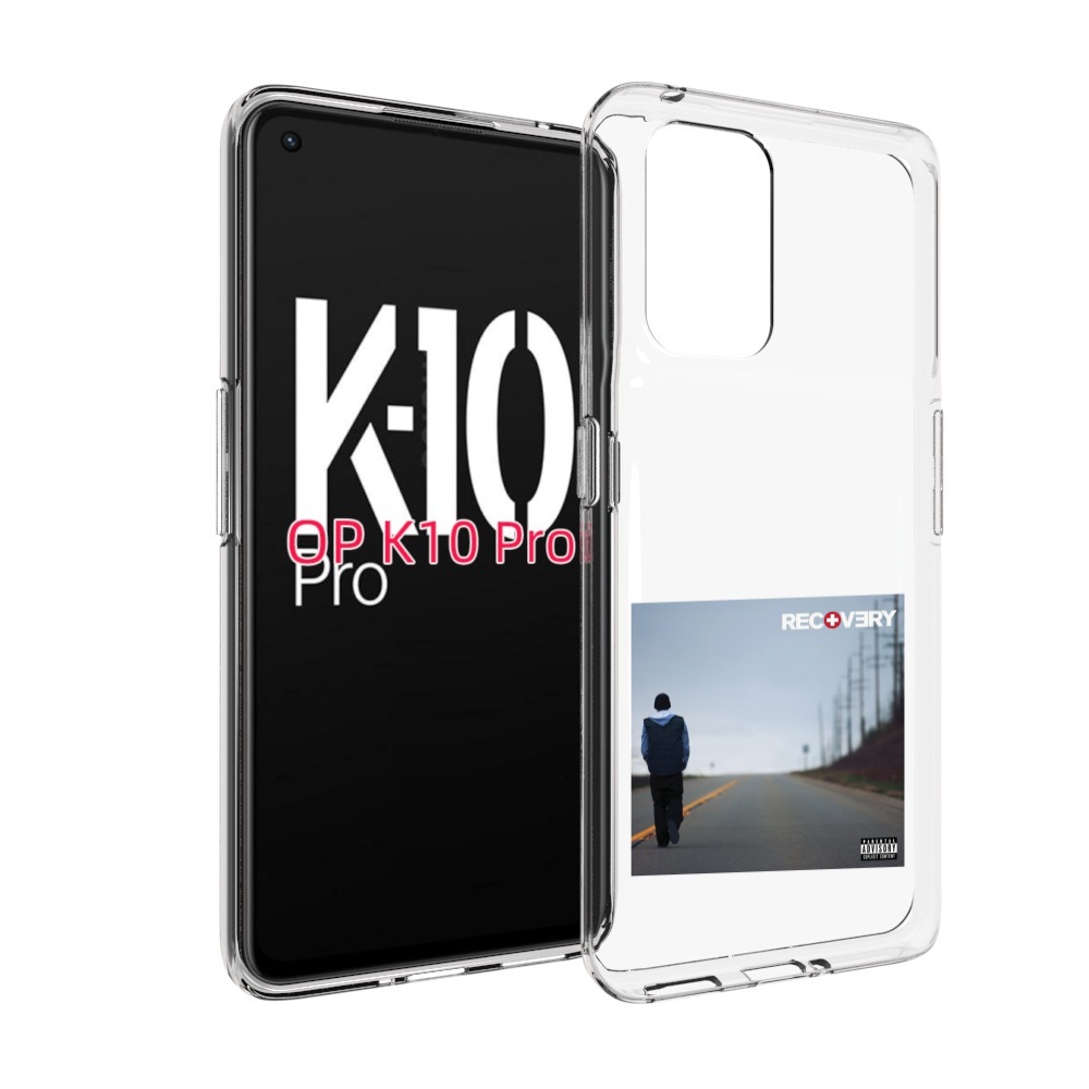 

Чехол MyPads Eminem RECOVERY для OPPO K10 Pro, Прозрачный, Tocco