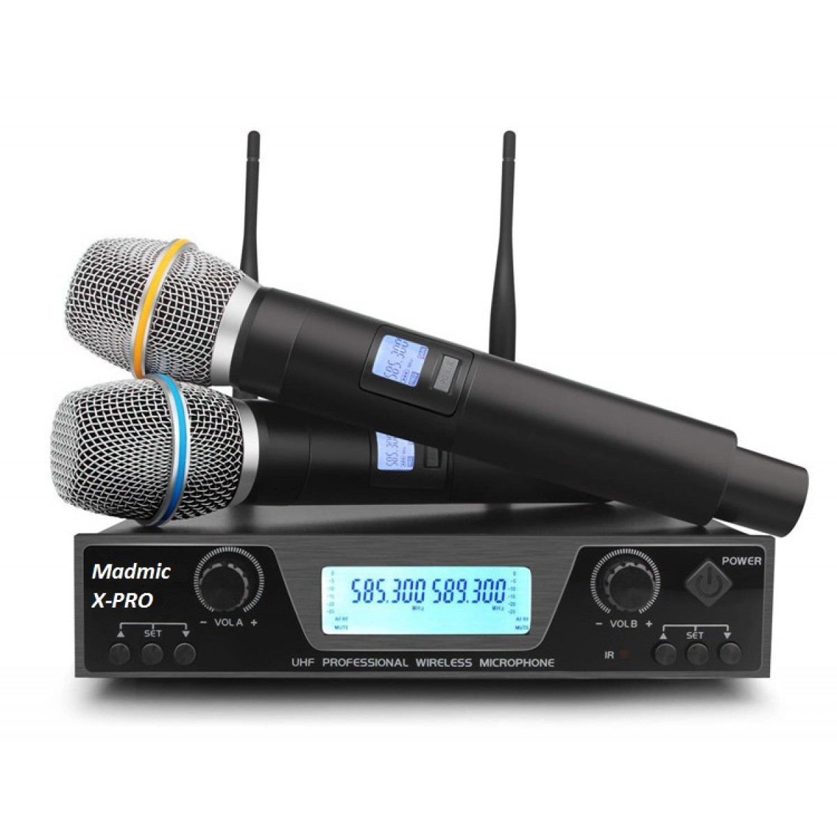 

Вокальная радиосистема MADMIC X-PRO - autoscan, UHF, антисвист, X-PRO