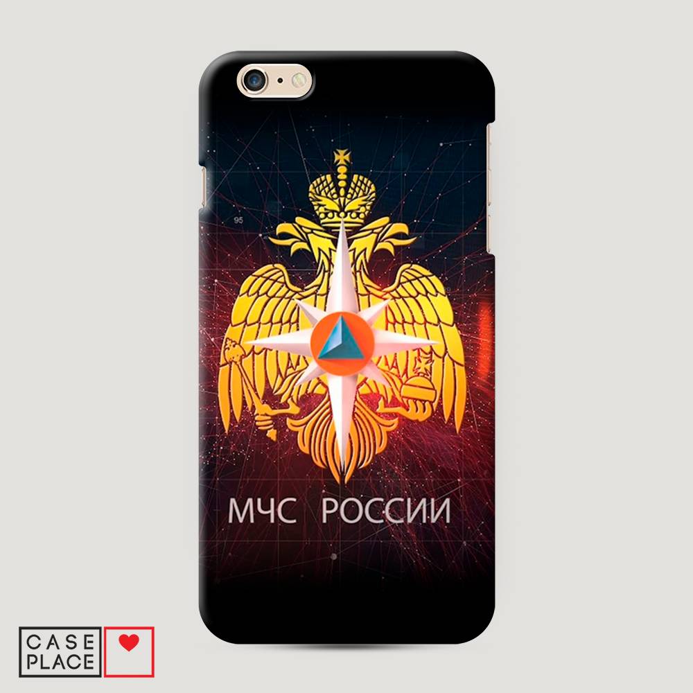 

Пластиковый чехол "МЧС России" на Apple iPhone 6 Plus, 10520-4