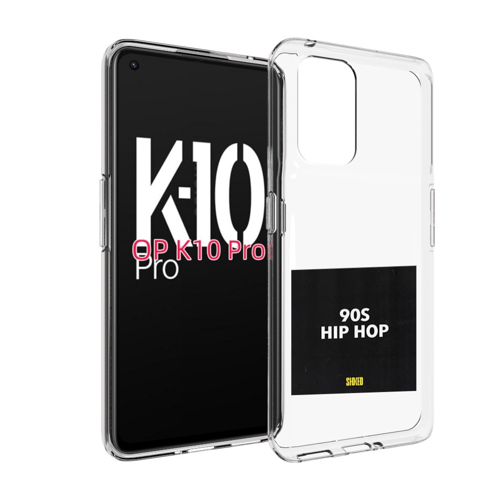 

Чехол MyPads Eazy-E 90S Hip Hop для OPPO K10 Pro, Прозрачный, Tocco