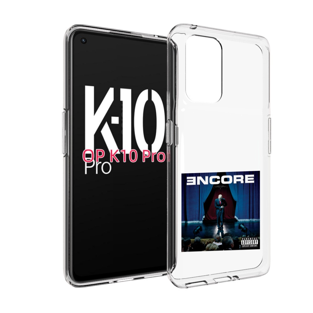 

Чехол MyPads ENCORE для OPPO K10 Pro, Прозрачный, Tocco