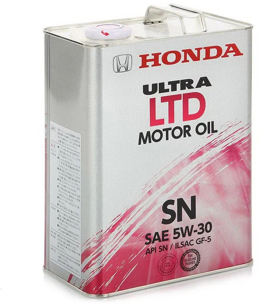 

Моторное масло Honda Ultra LTD 5W30 4л, Ultra LTD