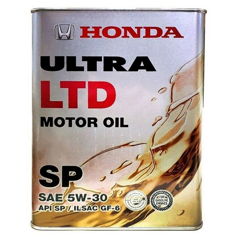 фото Моторное масло honda ultra ltd 5w30 4 л