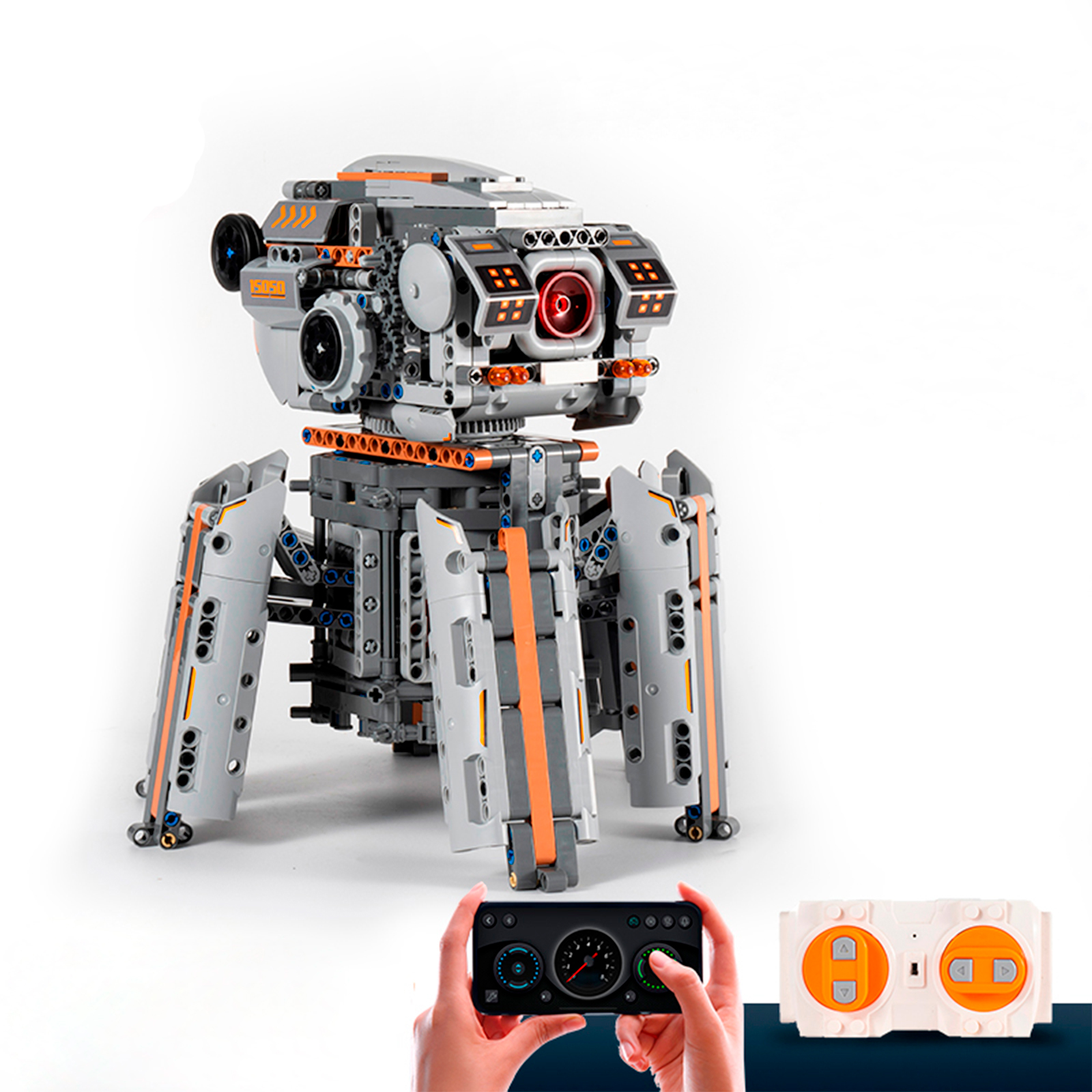 

Конструктор Market toys lab Mould King Космический робот, 3в1, 1112 деталей, 15050