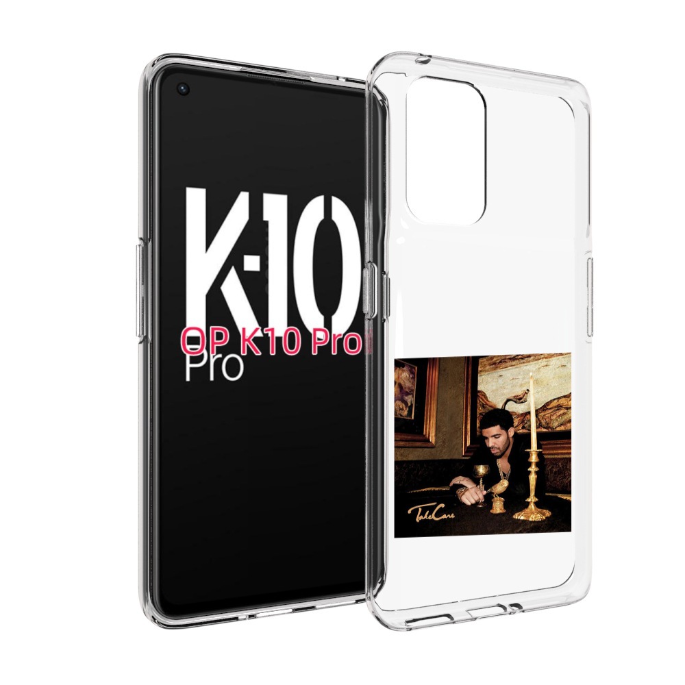 

Чехол MyPads Drake - Take Care для OPPO K10 Pro, Прозрачный, Tocco