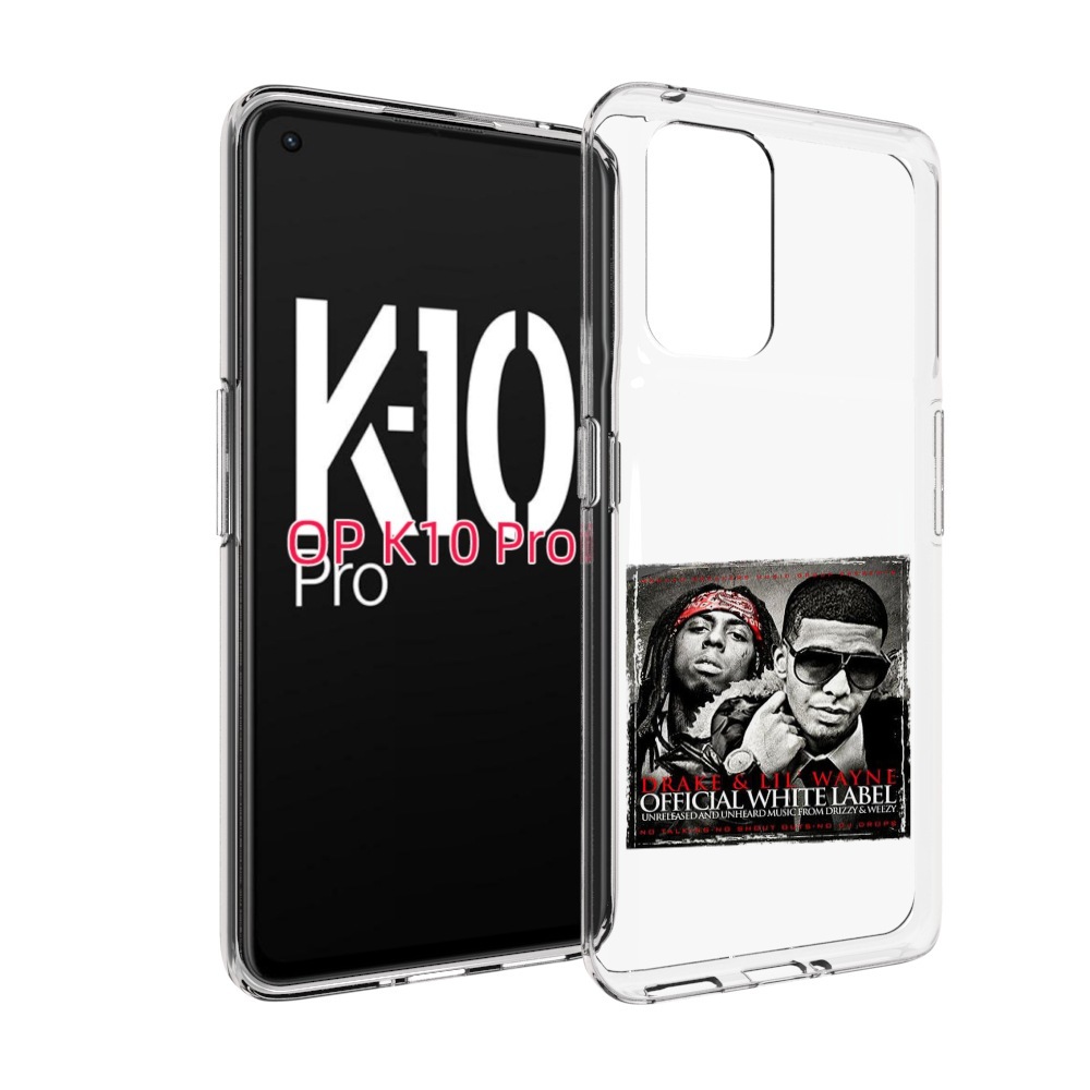 

Чехол MyPads Drake - Official White Label для OPPO K10 Pro, Прозрачный, Tocco