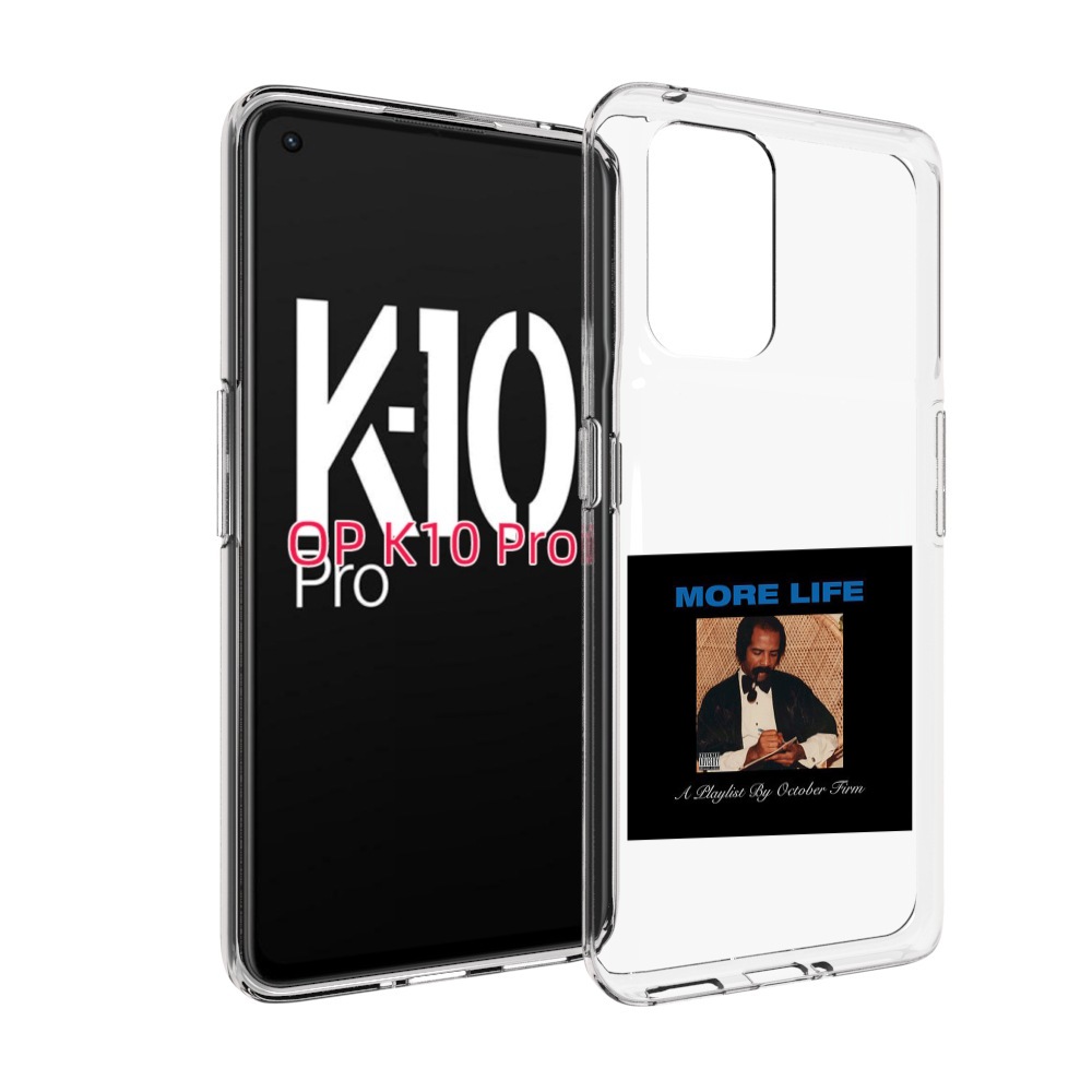 

Чехол MyPads Drake - More Life для OPPO K10 Pro, Прозрачный, Tocco