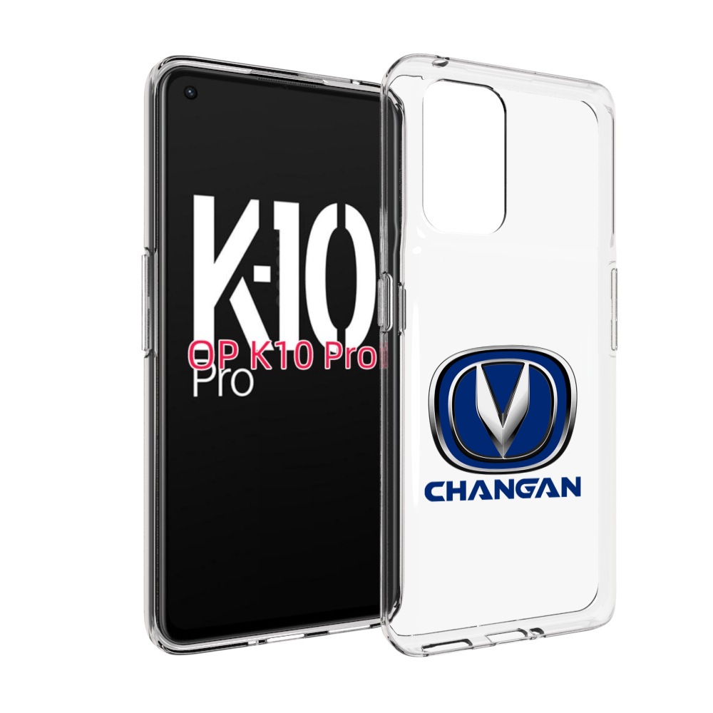 

Чехол MyPads Changan мужской для OPPO K10 Pro, Прозрачный, Tocco