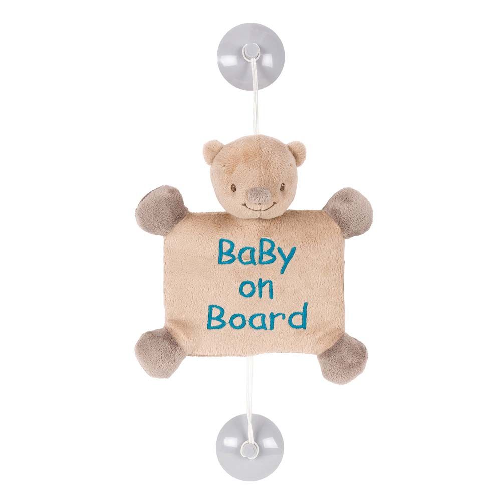 

Знак автомобильный Nattou Baby on board Mia & Basile Мишка
