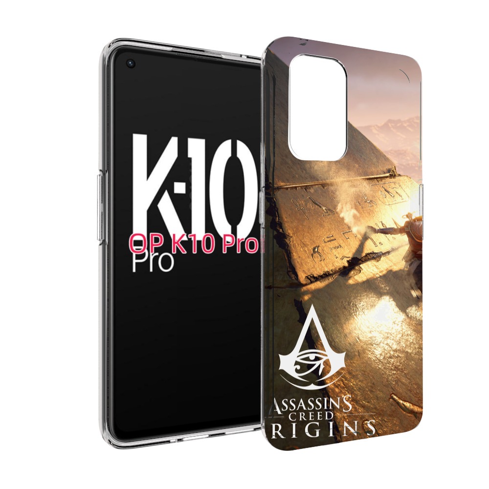 

Чехол MyPads Assassin's Creed Origins для OPPO K10 Pro, Прозрачный, Tocco