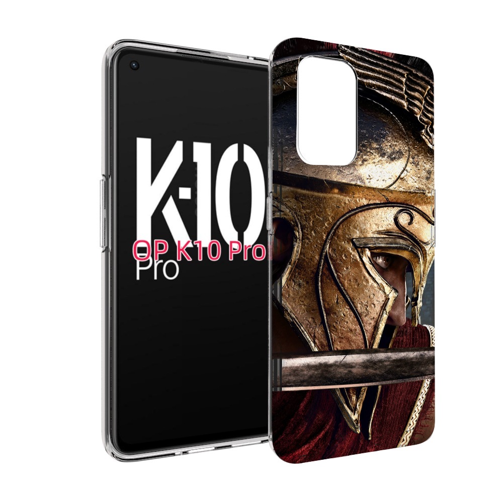 

Чехол MyPads Assassin's Creed Odyssey для OPPO K10 Pro, Прозрачный, Tocco