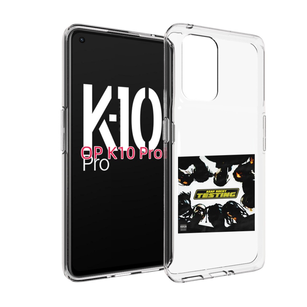 

Чехол MyPads ASAP Rocky - TESTING для OPPO K10 Pro, Прозрачный, Tocco