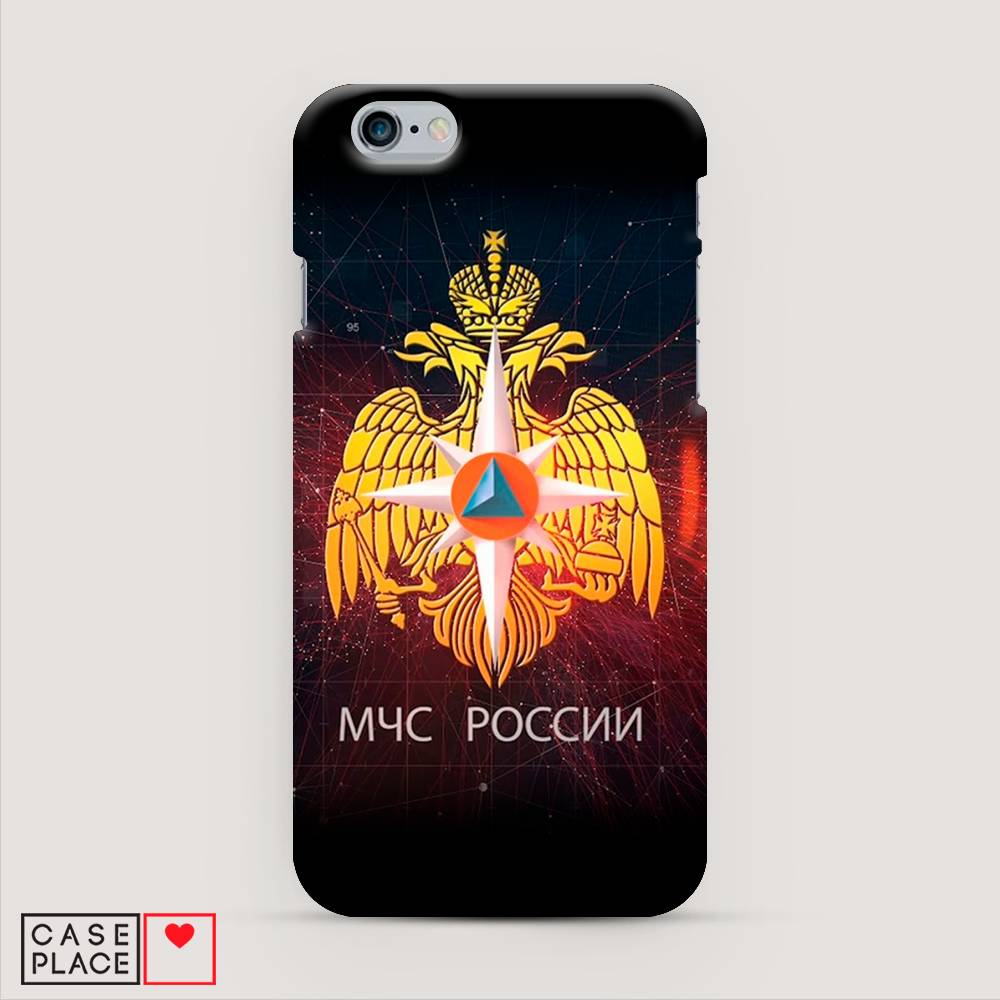 

Пластиковый чехол "МЧС России" на Apple iPhone 6, 10420-4