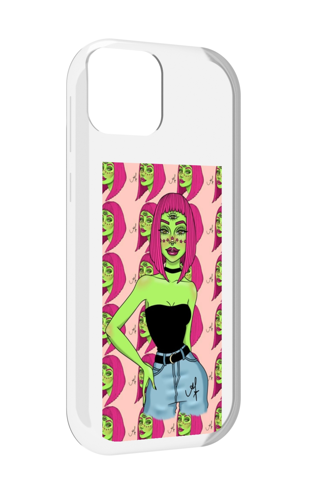 

Чехол MyPads зеленая-девушка-с-глазом женский для UleFone Note 6 / Note 6T / Note 6P, Прозрачный, Tocco