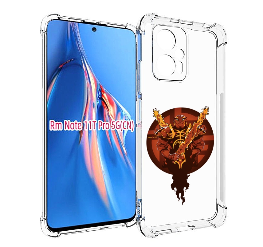 

Чехол MyPads ember spirit для Xiaomi Redmi Note 11T Pro / 11T Pro Plus / Poco X4 GT про..., Прозрачный, Tocco