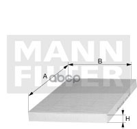 

Фильтр Салонный, Угольный Mann-Filter Cuk 31 003 MANN-FILTER арт. CUK 31 003