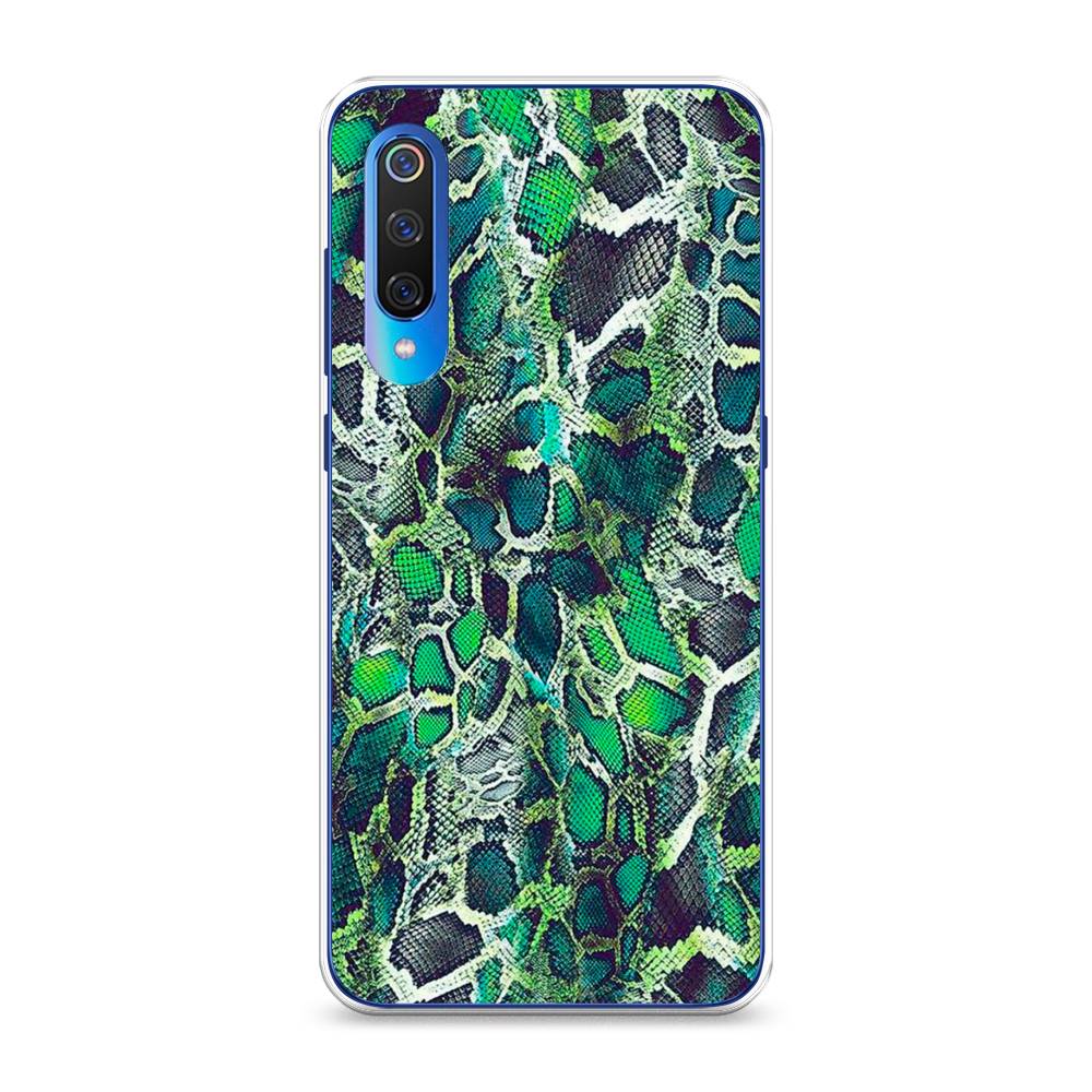 

Чехол Awog на Xiaomi Mi 9 "Зеленая кожа змеи", Разноцветный, 34850-3