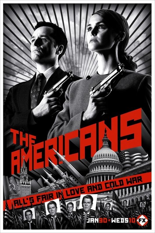 

Постер к сериалу "Американцы" (The Americans) Оригинальный 50,8x76,2 см