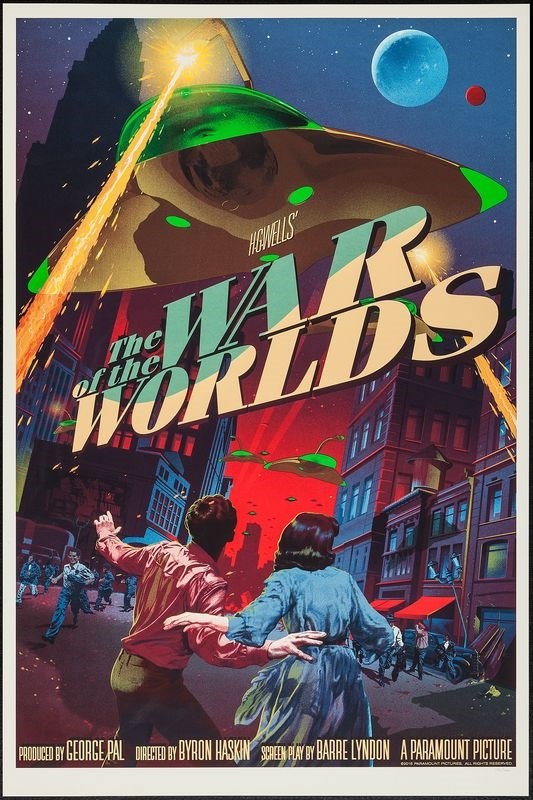 

Постер к фильму "Война миров" (The War of the Worlds) Оригинальный 50,8x76,2 см