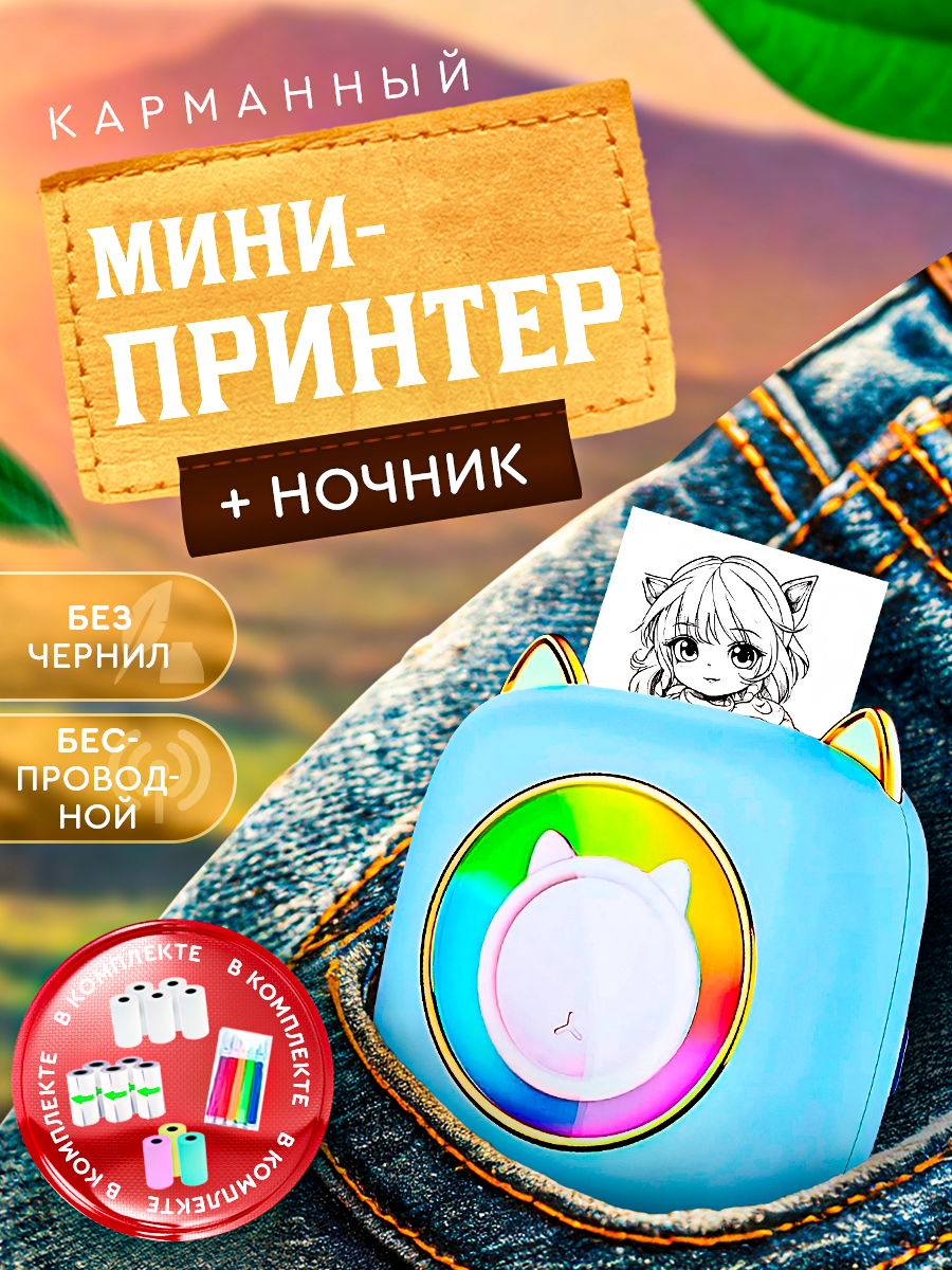 

Термопринтер CreativityMix RGB blue, RGB blue