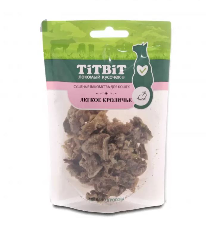 

Лакомство для кошек TitBit Легкое кроличье 10 гр