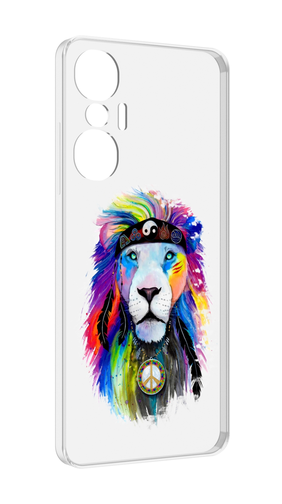 

Чехол MyPads Лев 3 для Infinix Hot 20S противоударный, Tocco